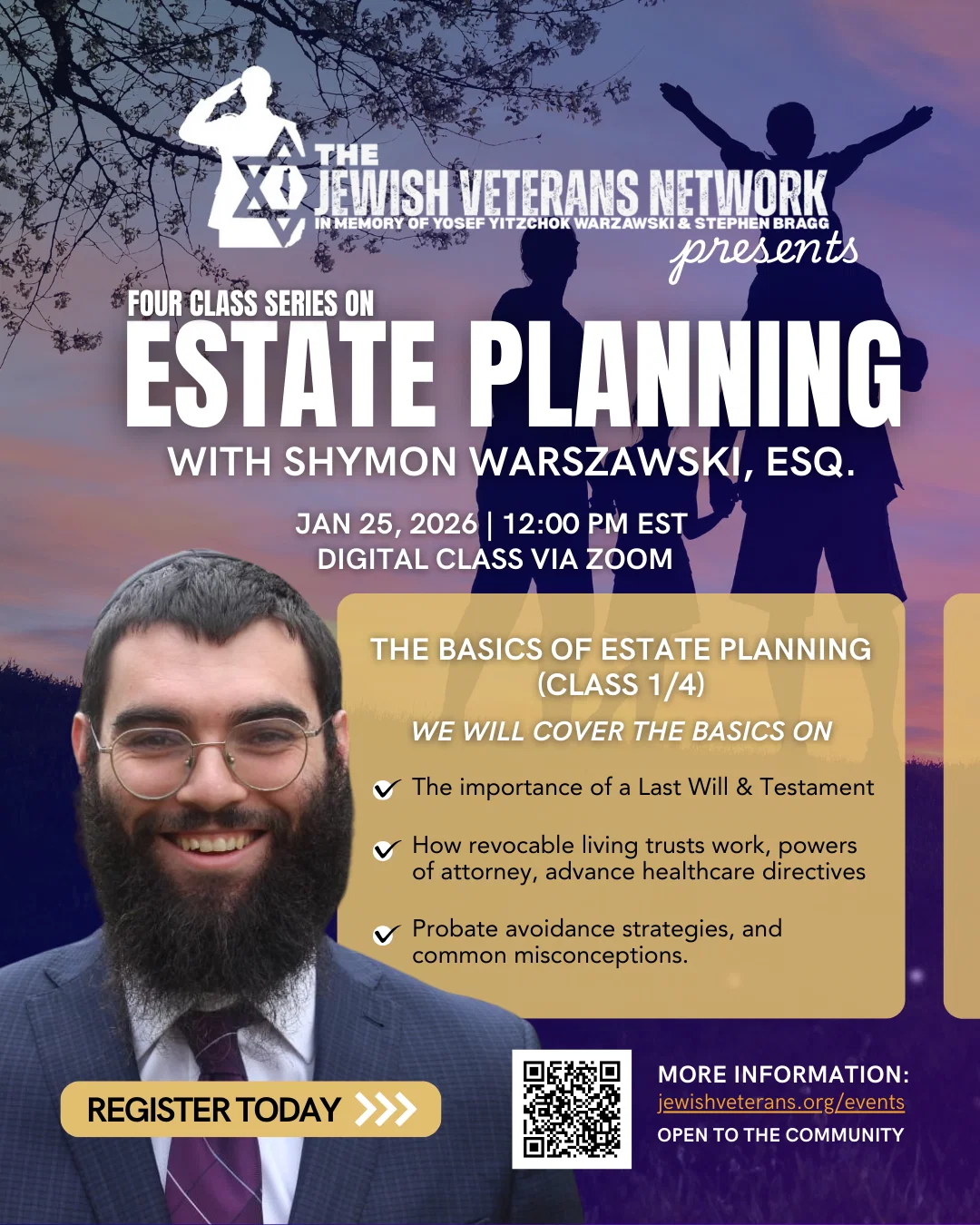 Estate Planning Course 2 Flier